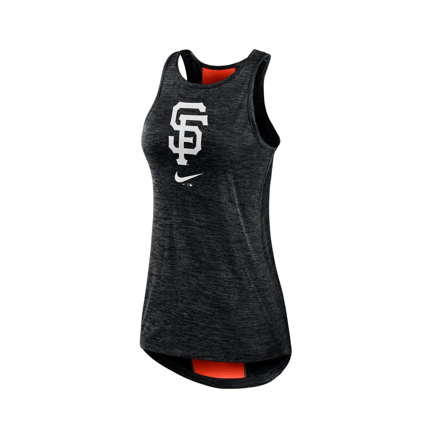 Женский топ Nike Black San Francisco Giants Right Mix High Neck — фото 3