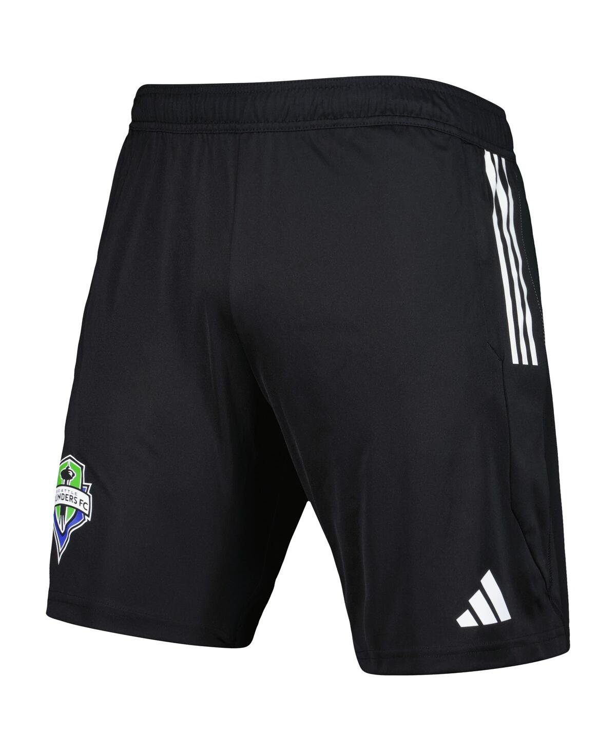 Shop Adidas Originals Men's Adidas Black Seattle Sounders Fc 2023 On-field Aeroready Training Shorts