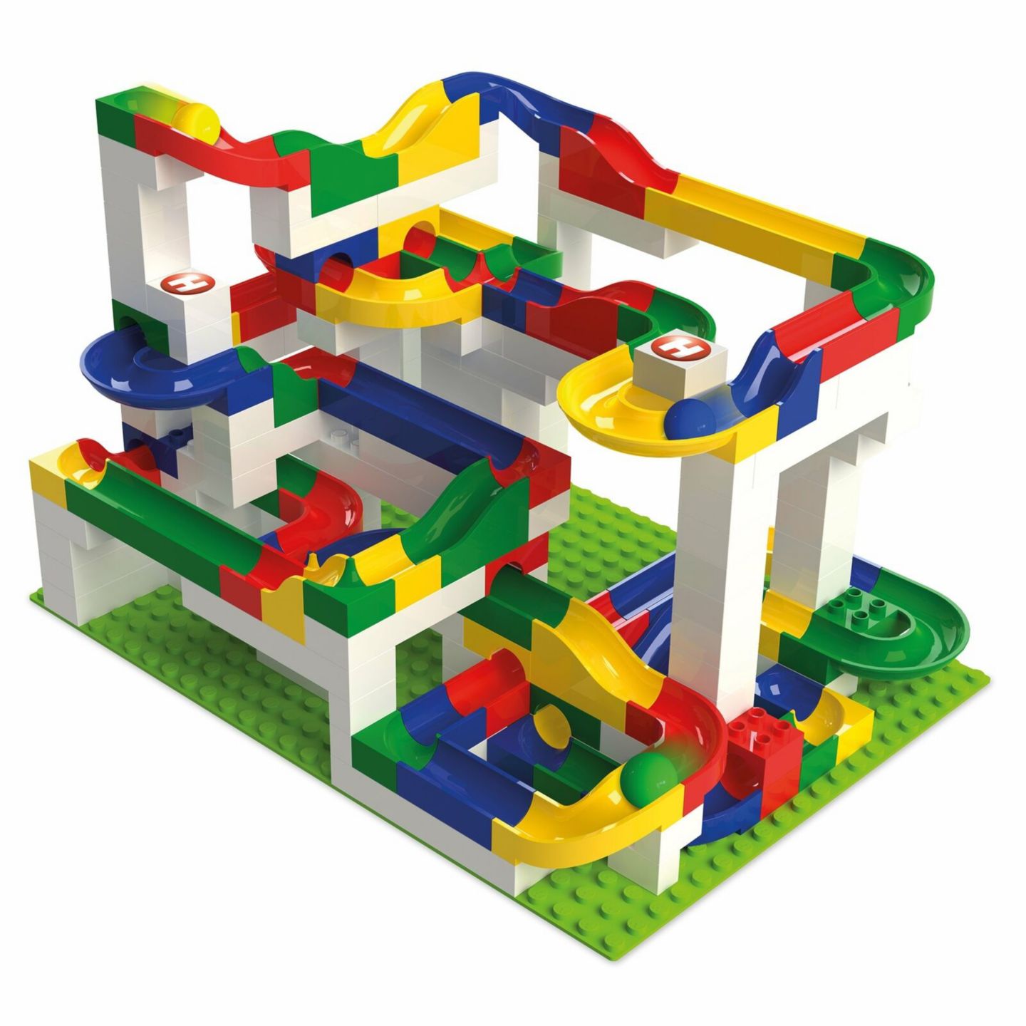 Детский конструктор Hubelino Marble Run 200-Piece Building Set, Ages 4+ — фото 3
