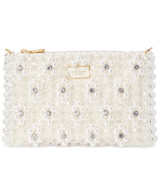 kate spade new york - Purl Flower Beaded Mini Shoulder Bag