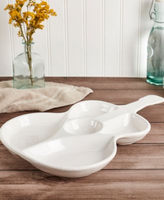Dolly Parton 2 Piece Serving Set -3D Guitar Platter Chip and Dip