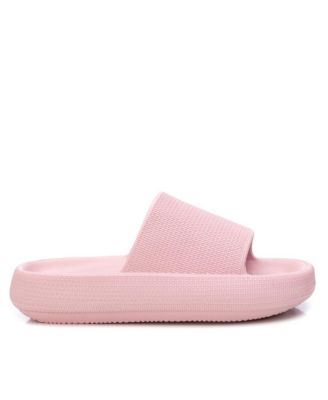 Women's Rubber Flat Sandals By XTI, Pink