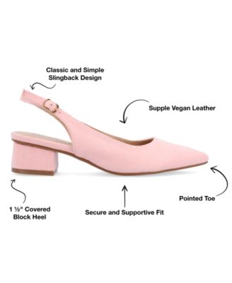Women's Sylvia Sling Back Block Heel Pumps