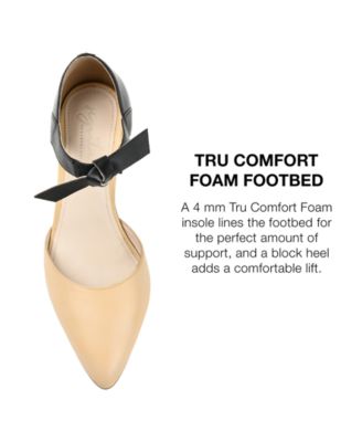 Women's Camille Pointed Toe Block Heel Pumps