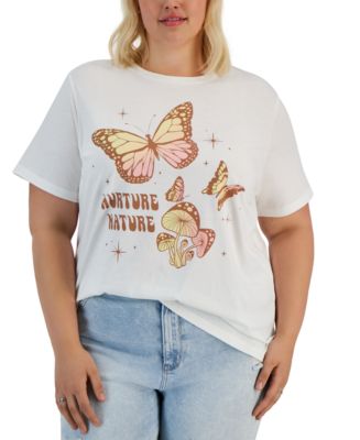 Grayson Threads, The Label Trendy Plus Size Cotton Graphic T-Shirt - Macy's