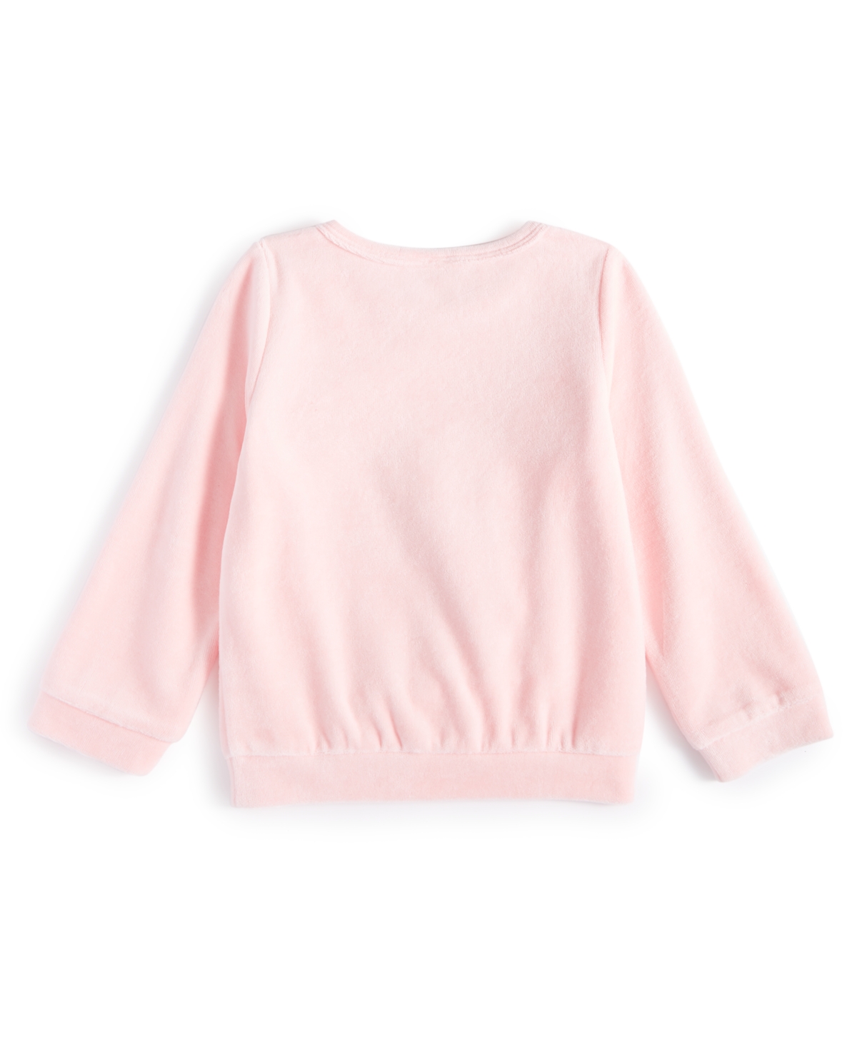 First Impressions Baby Girls Unicorn Velour Top, Created for Macy's