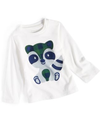 First Impressions - Baby Boys Wild Friend Long-Sleeve T-Shirt, Created for Macy's