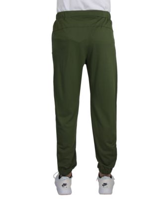 Men's Moisture Wicking Performance Joggers with Reflective Trim Ankle Zippers
