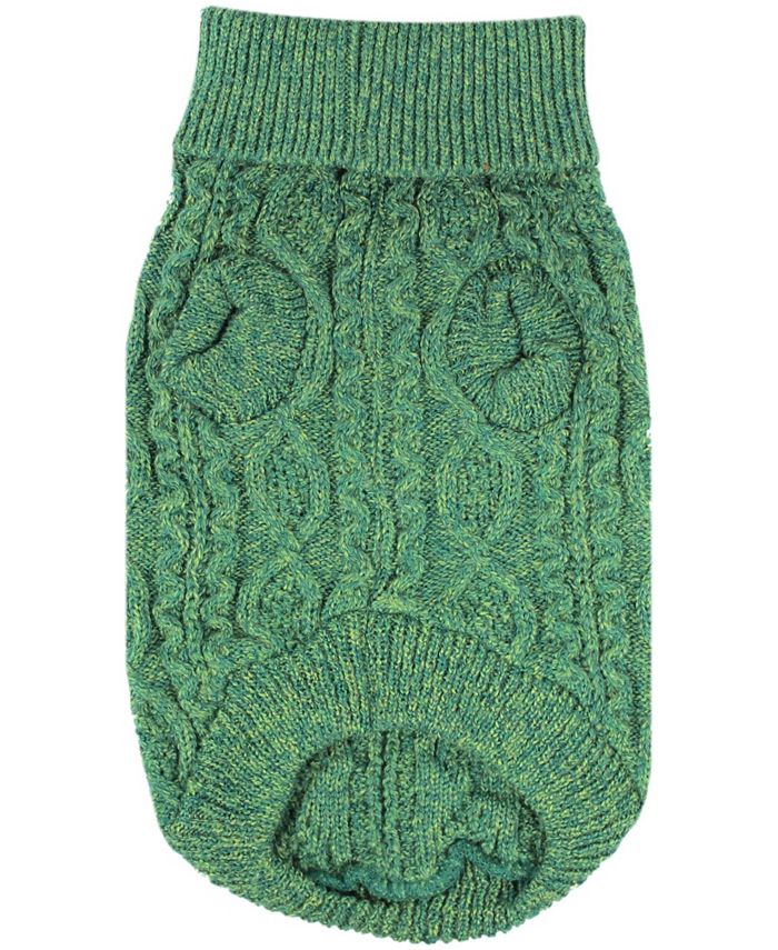 Parisian Pet Cable Knit Dog Sweater Macy's