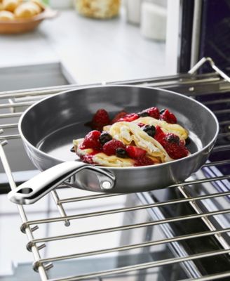 GP5 Stainless Steel Healthy Ceramic Nonstick 2-Piece Fry pan Set, 10" and 12"