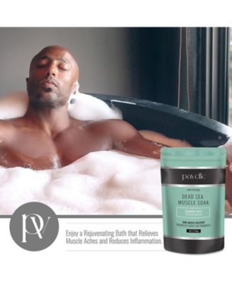Dead Sea Muscle Soak, Bath Sea Salt, Garden Mist