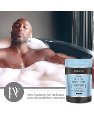 Dead Sea Muscle Soak, Bath Sea Salt, Mountain Spring