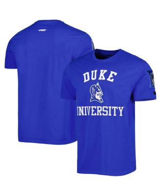 Pro Standard Men's Royal Duke Blue Devils Classic Stacked Logo T-shirt