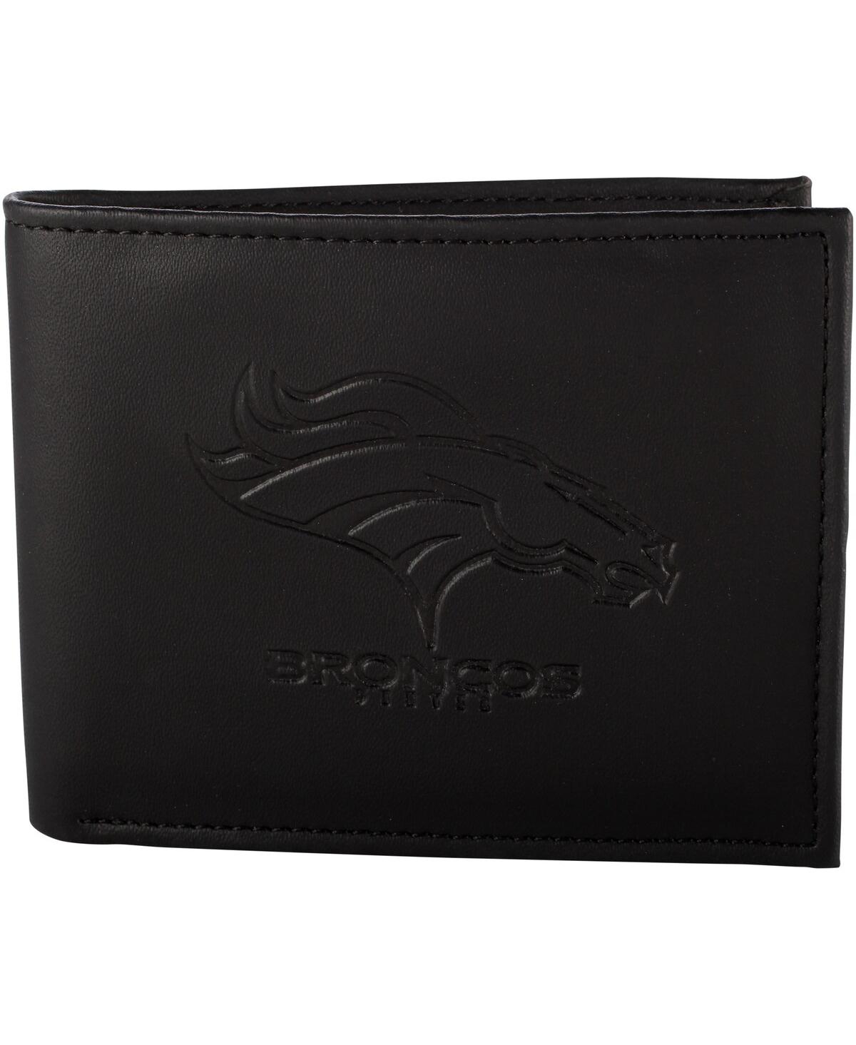 Shop Evergreen Enterprises Men's Black Denver Broncos Hybrid Bi-fold Wallet
