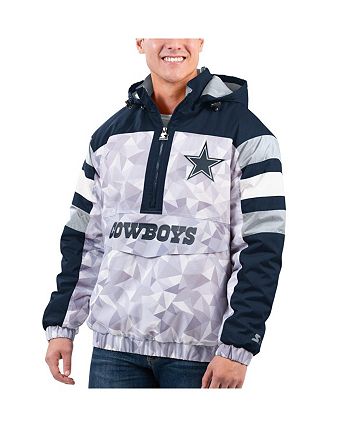 Starter Men s White Navy Dallas Cowboys Thursday Night Gridiron