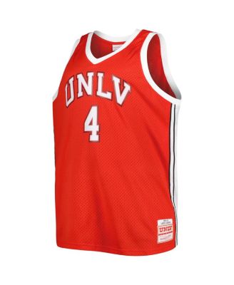 Men's Larry Johnson Scarlet UNLV Rebels Big and Tall Swingman Jersey