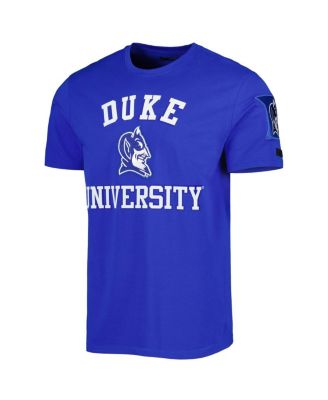 Pro Standard Men's Royal Duke Blue Devils Classic Stacked Logo T-shirt