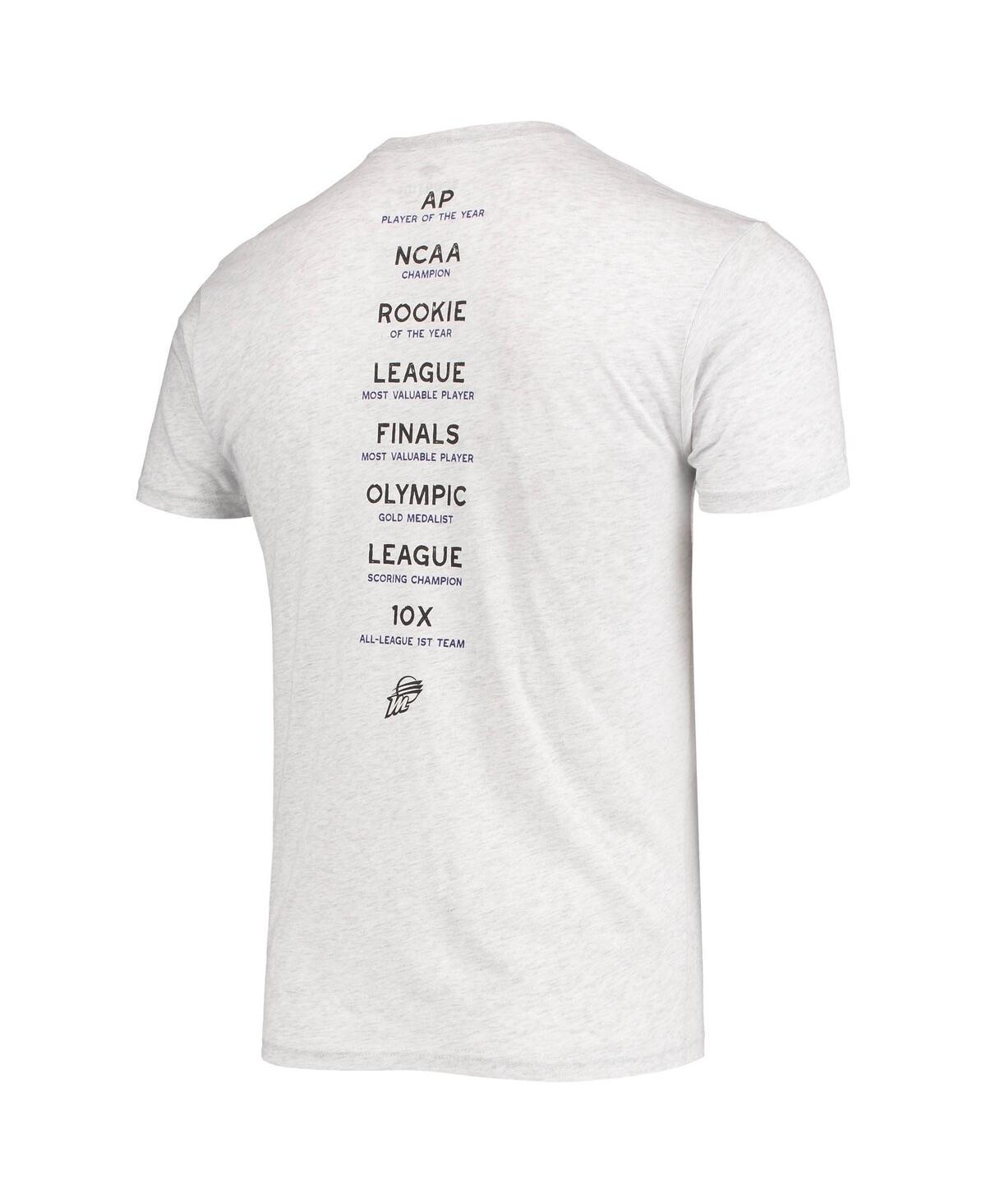 Shop Sportiqe Men's  Diana Taurasi White Phoenix Mercury Player Tri-blend T-shirt