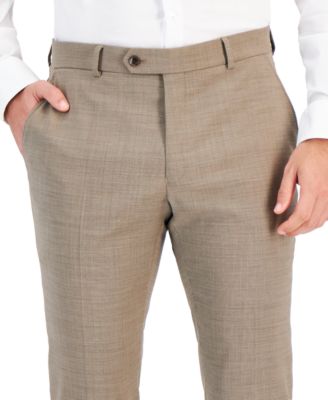 Men's Modern-Fit Wool TH-Flex Stretch Suit Separates Pant