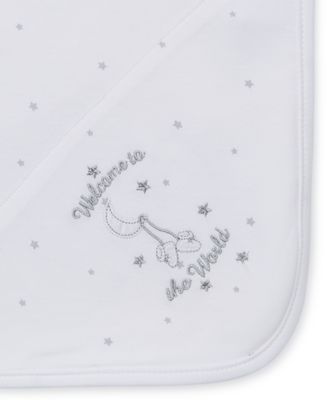 Baby Boys or Baby Girls Welcome To The World Receiving Blanket