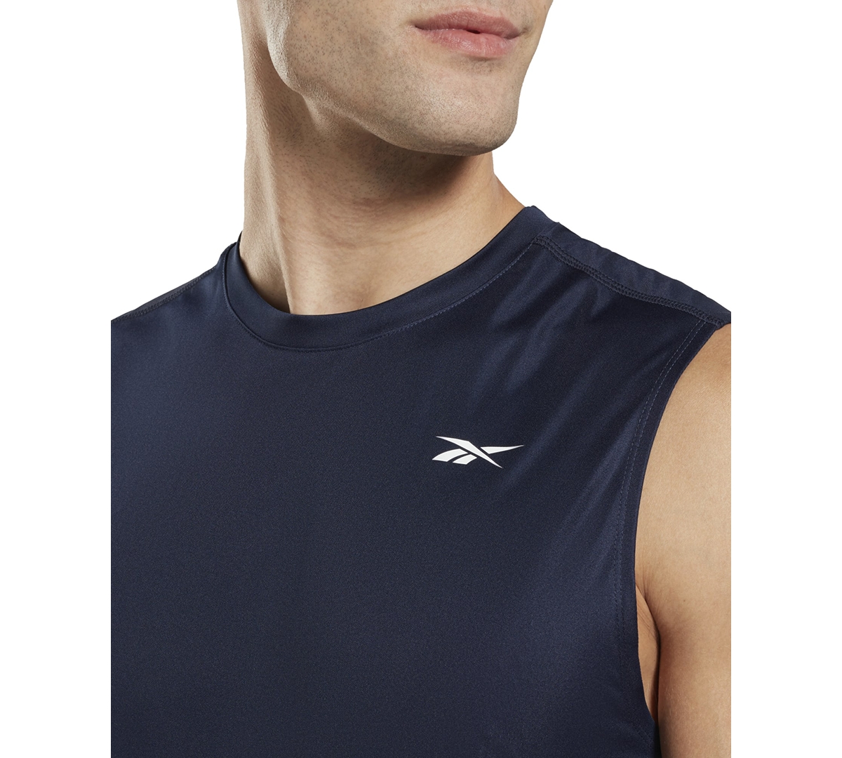 Reebok Men's Train Regular-Fit Sleeveless Tech T-Shirt