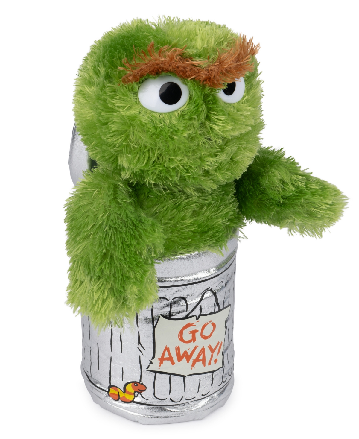 Shop Sesame Street Gund  Oscar The Grouch 10" Plush In Multi-color