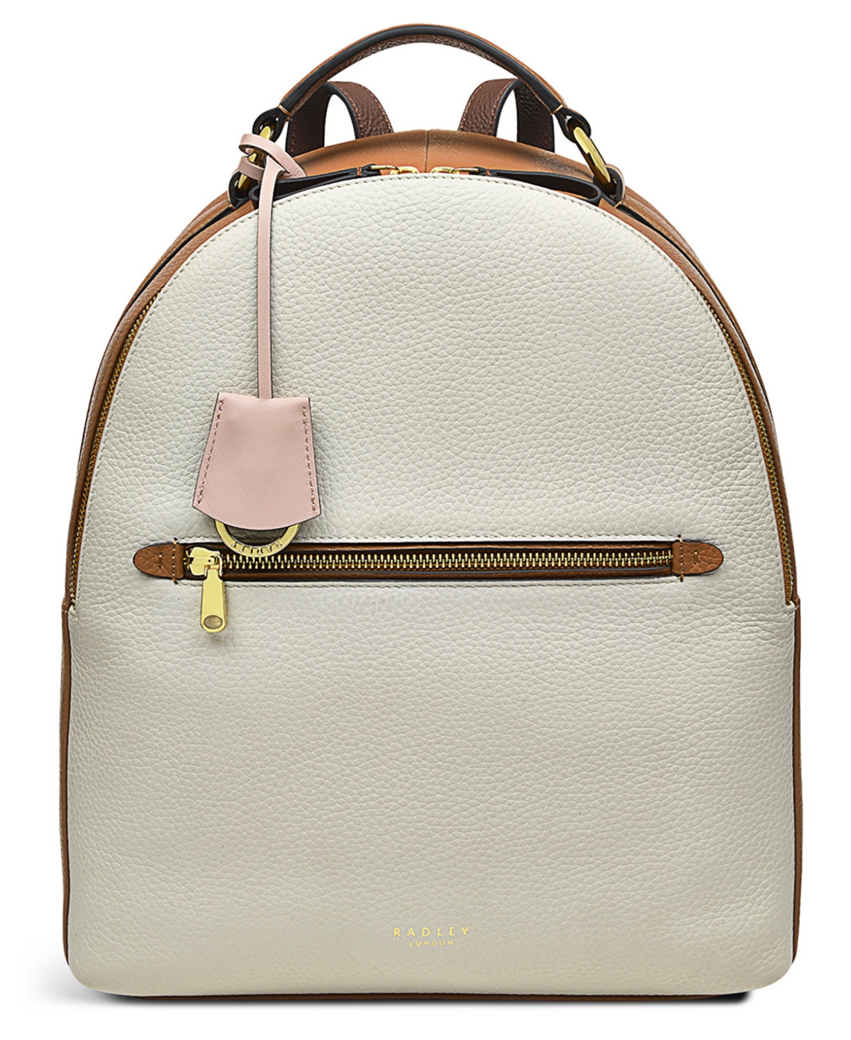 Radley London Witham Road Color-block Small Zip Top Backpack In Birch