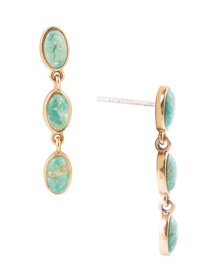 Macy's sales turquoise earrings