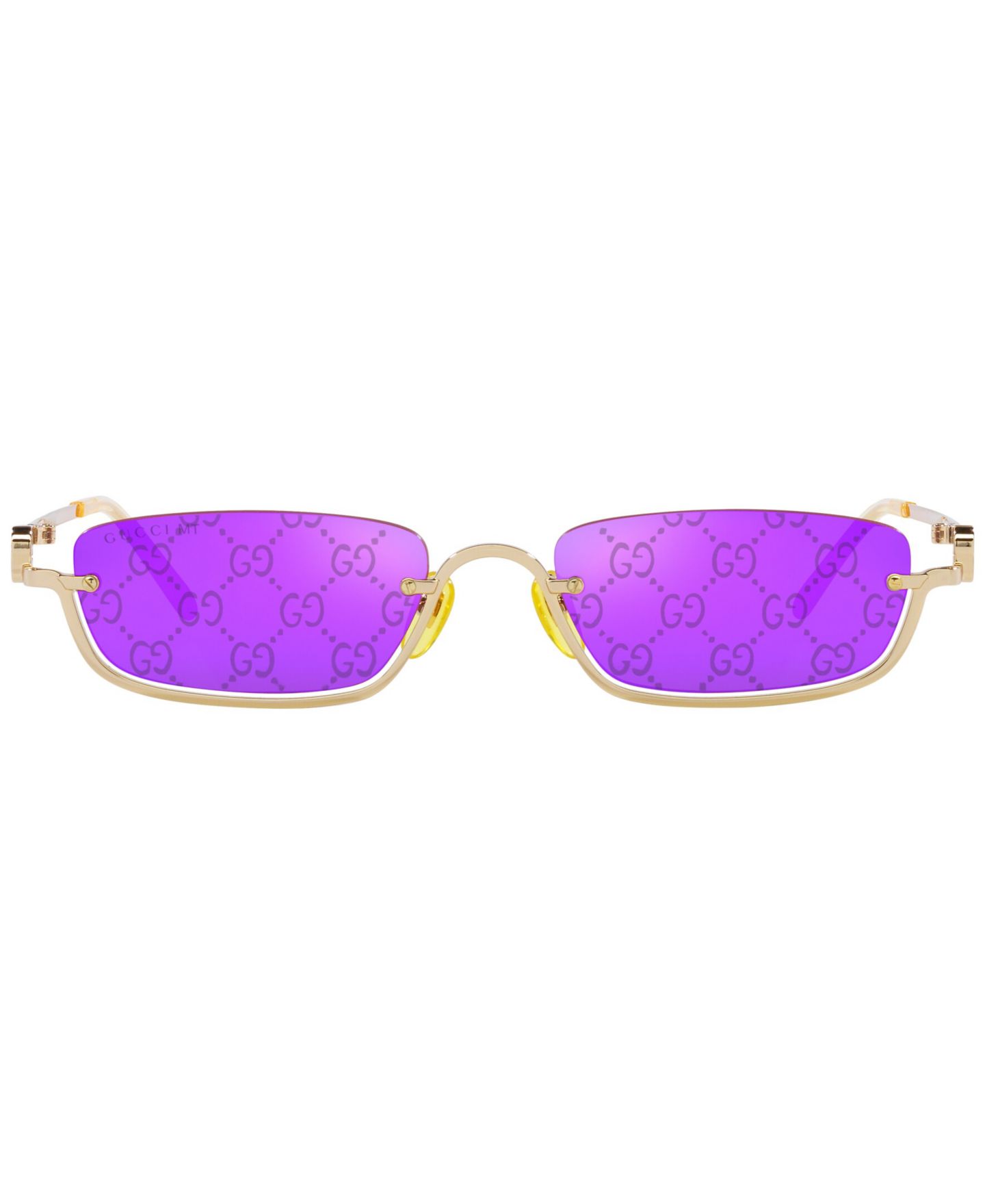 Солнцезащитные очки Gucci Unisex Sunglasses, GG1278S, цвет: Золотой — фото 8