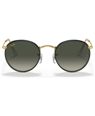 Men's Sunglasses, Round Metal Full Color Legend