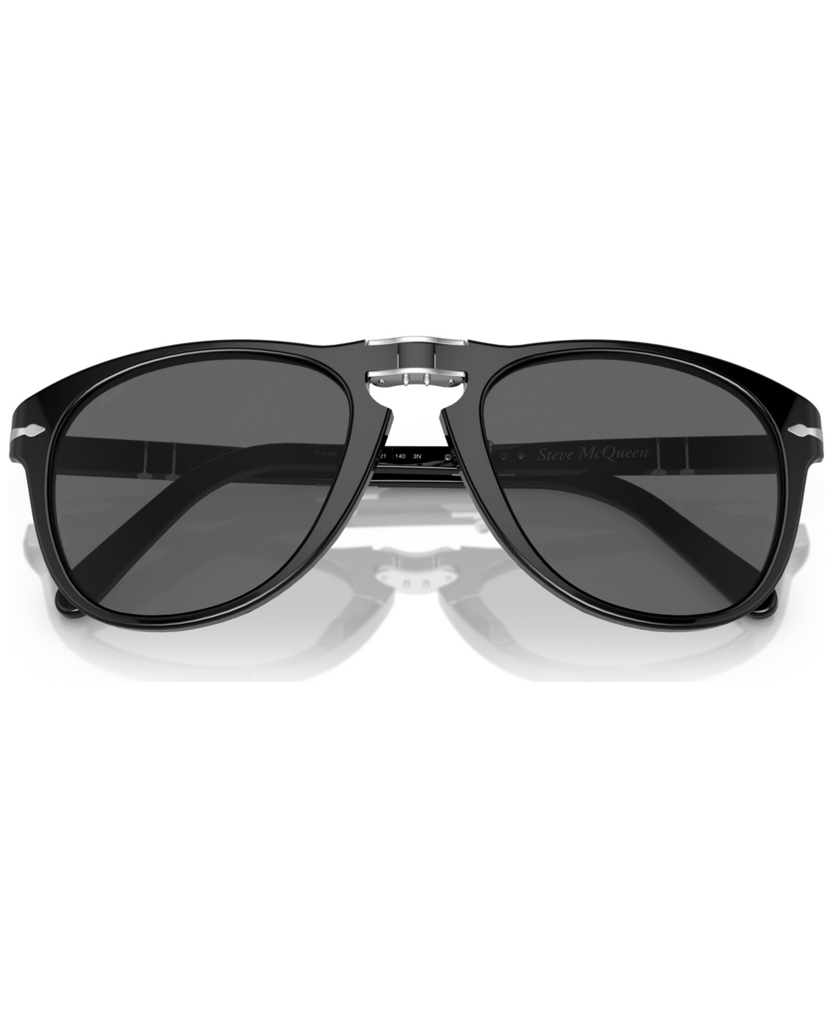 Shop Persol Men's Sunglasses, 714sm In Black