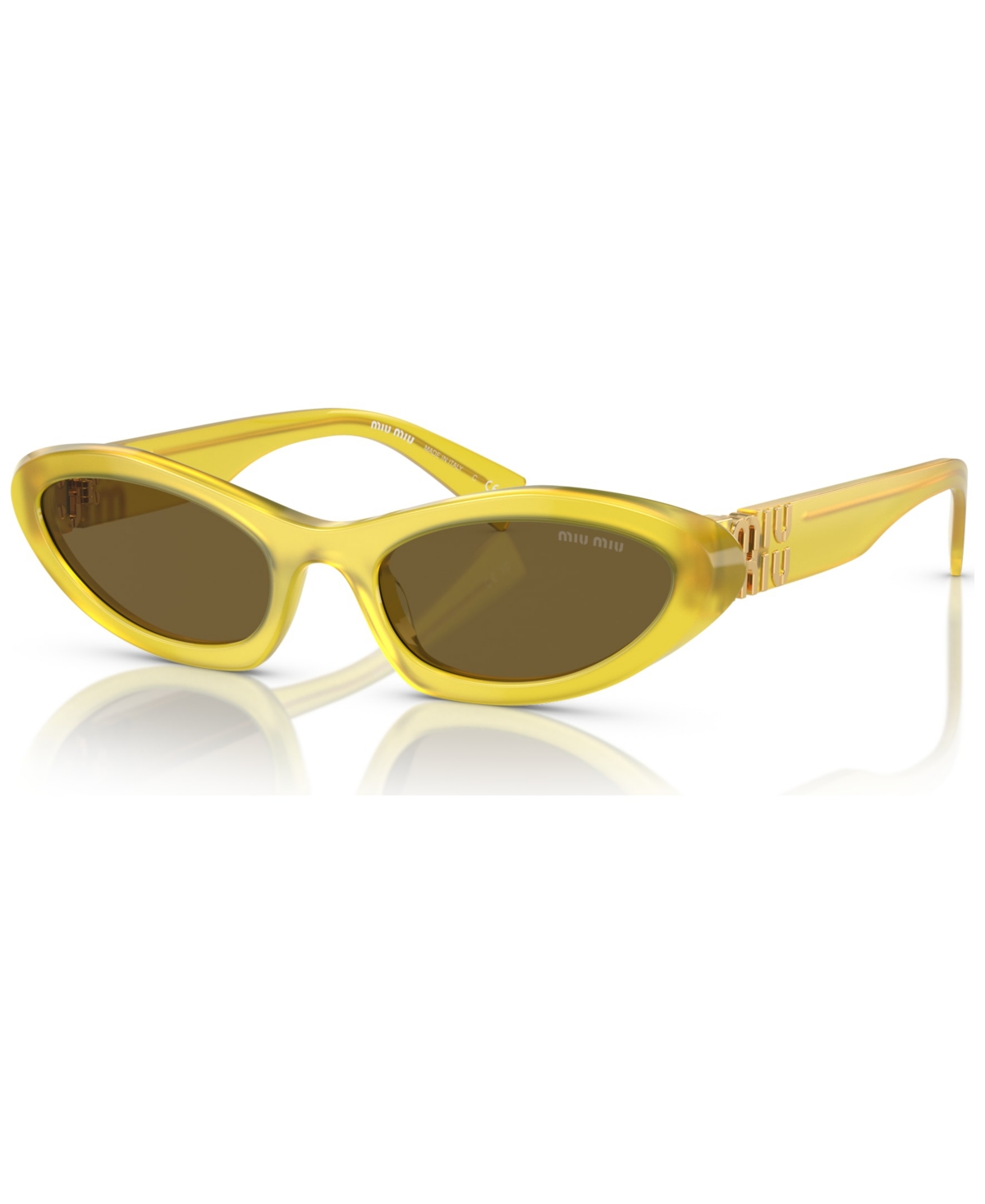 Miu Miu Women's Sunglasses, Mu 09ys In Ananas Opal
