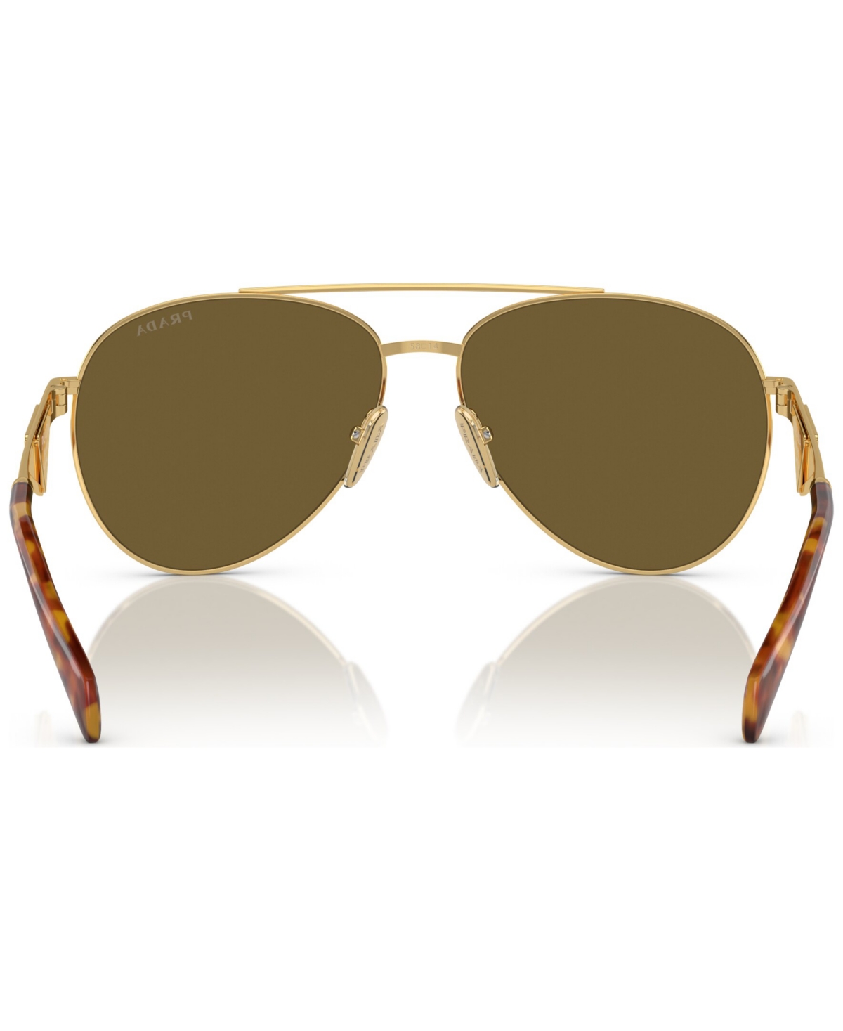 Shop Prada Women's Sunglasses, Pr 73zs In Gold-tone