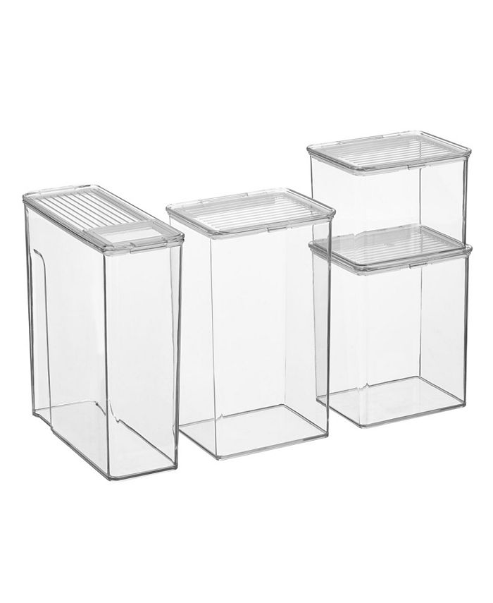Nate Home by Nate Berkus Airtight Canister Containers Set of 4 Macy's