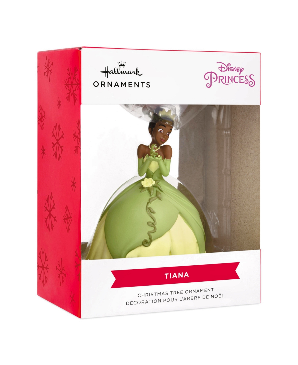Hallmark Disney the Princess and the Frog Tiana with Frog Prince Naveen Ornament - Multi-Colored