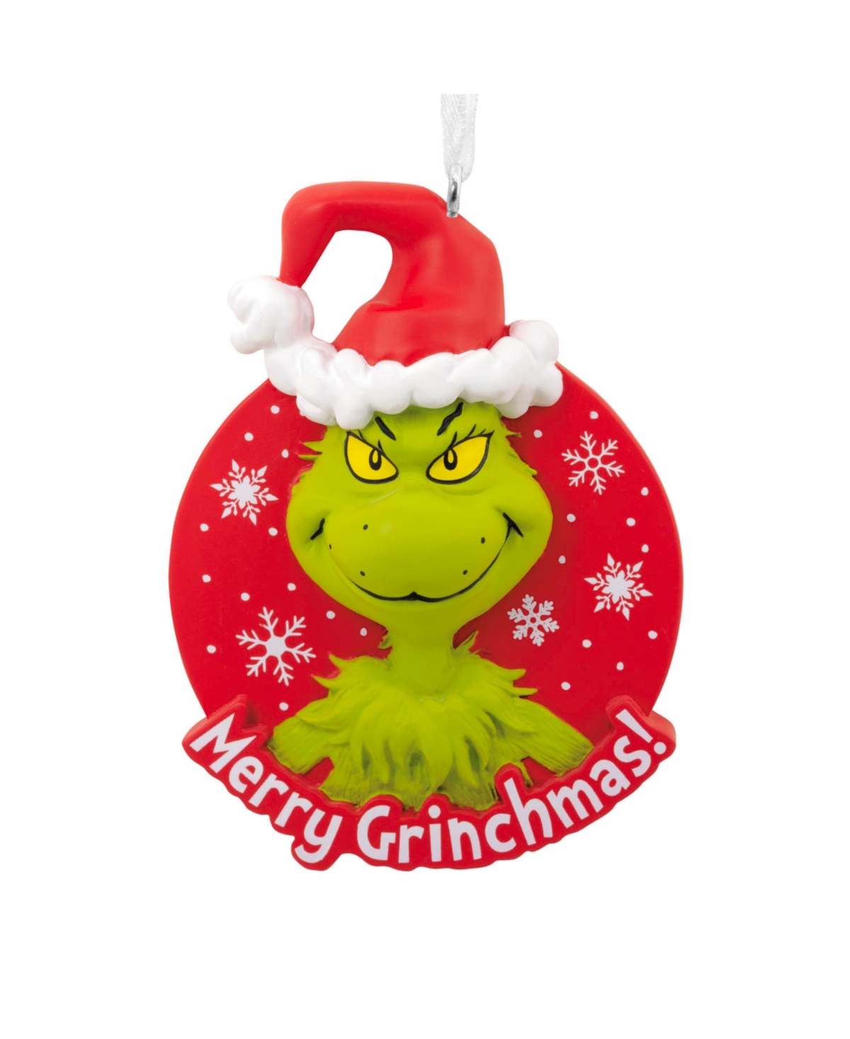 Hallmark Christmas Ornament Dr. Seuss's How The Grinch Stole Christmas Merry Grinchmas In Multi-colored