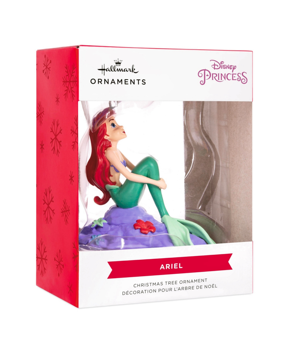 Hallmark Christmas Ornament Disney The Little Mermaid Ariel On Rock In Multi-colored