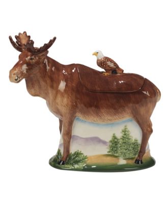 Mountain Summit 3-D Moose Cookie Jar