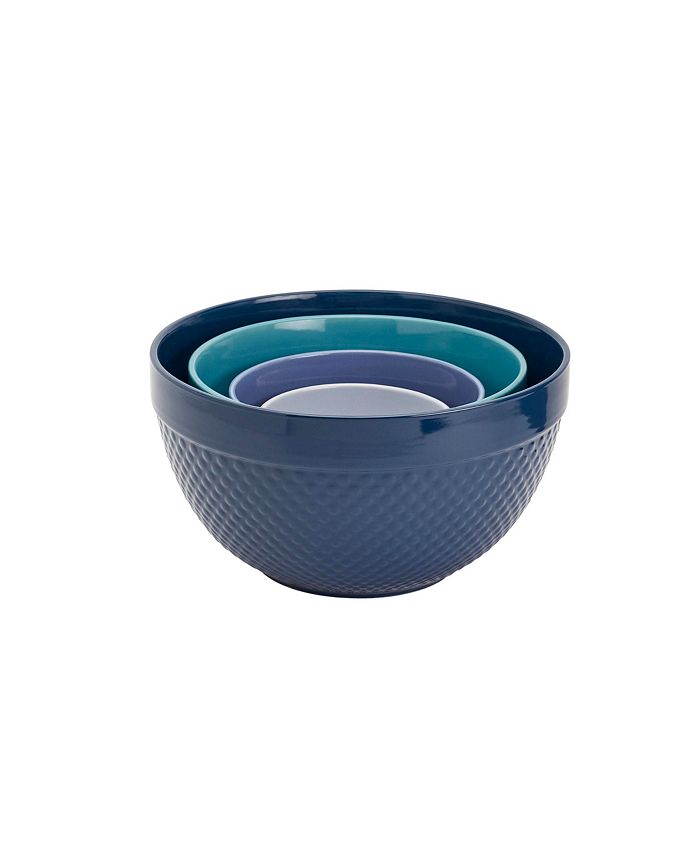 Tabletops Unlimited Tabletops Gallery Hobnail Mixing Bowls, Set of 4