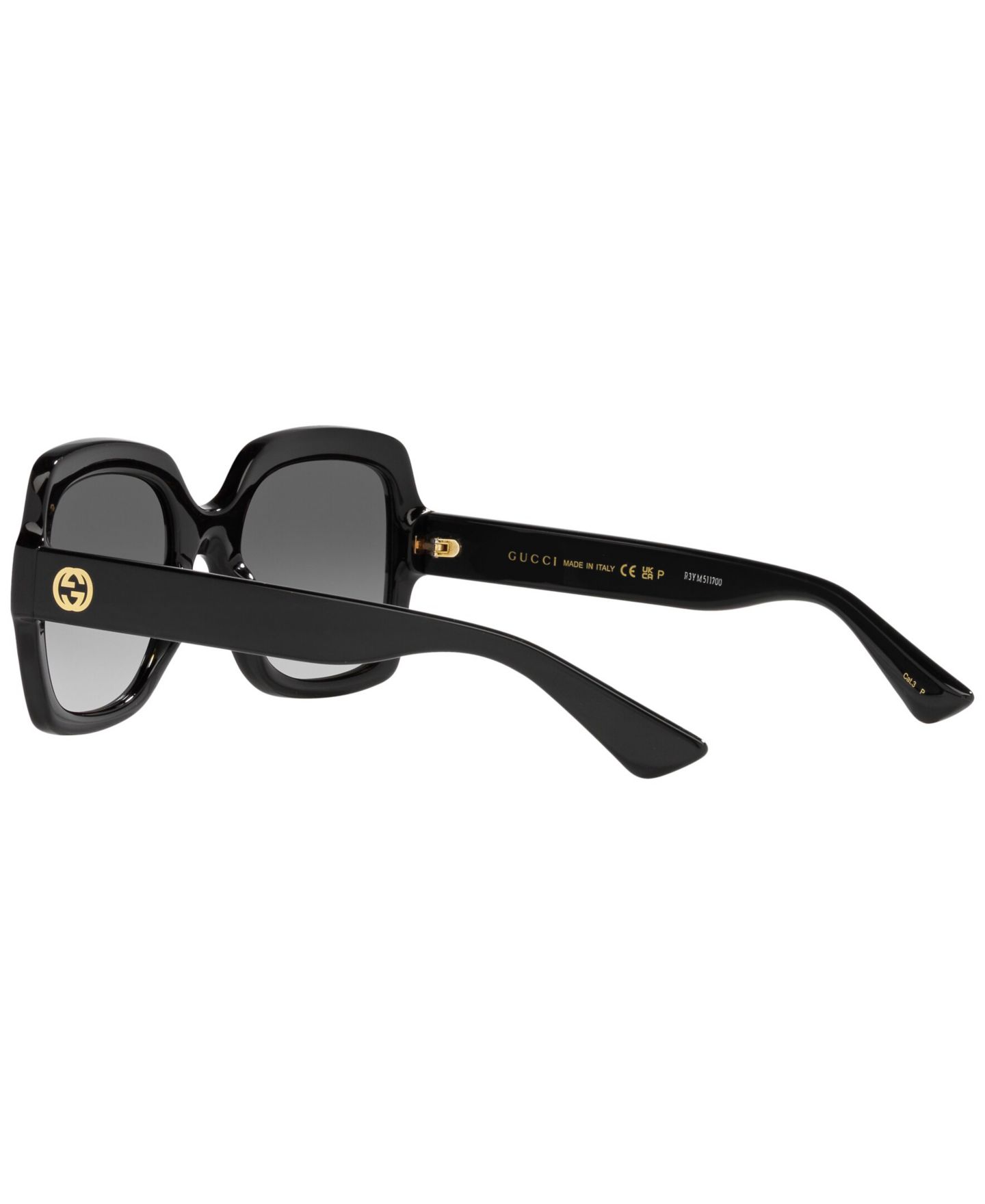 Женские солнцезащитные очки Gucci Polarized Sunglasses, GG1337S, цвет: Чёрный — фото 5