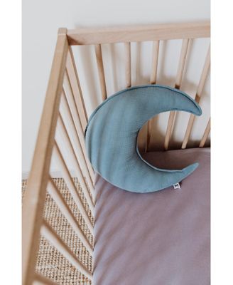 GOTS Certified Organic Knit Cotton Crib Sheets, Erawan Grey