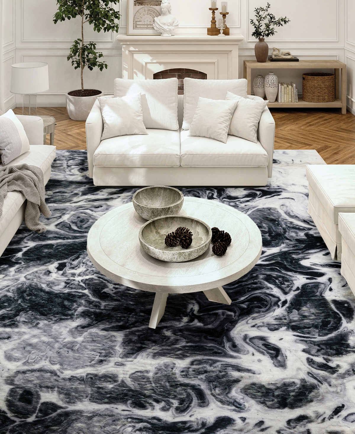 Dalyn Kikiamo KK14 Area Rug - Gray