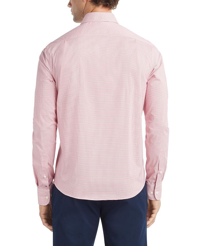 Tommy Hilfiger Men's Tech Nylon Stretch Slim Fit Dress Shirt - Macy's