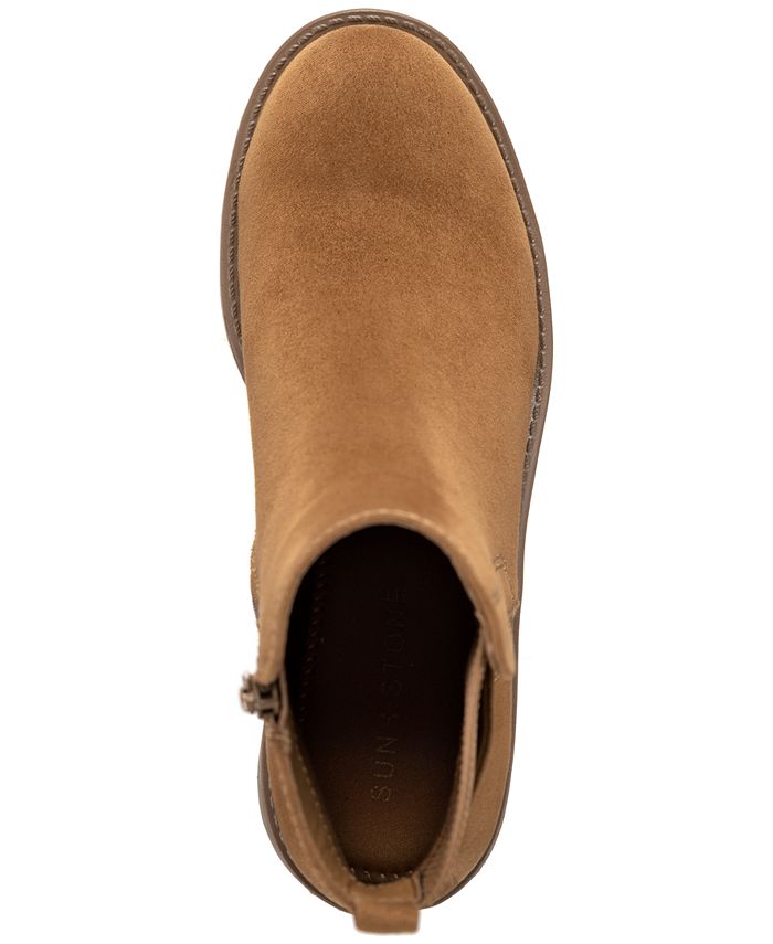 Macys tan booties on sale