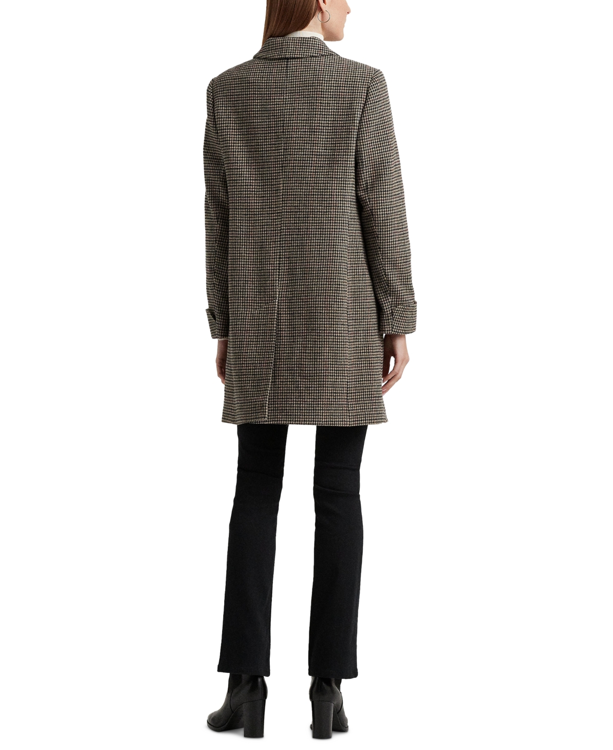 Lauren Ralph Lauren Petite Notched-Collar Walker Coat