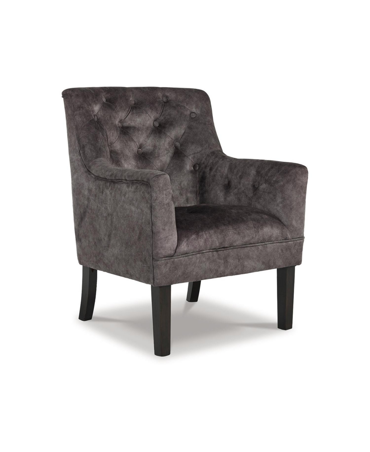 Signature Design By Ashley Drakelle Accent Chair In Charcoal Gray