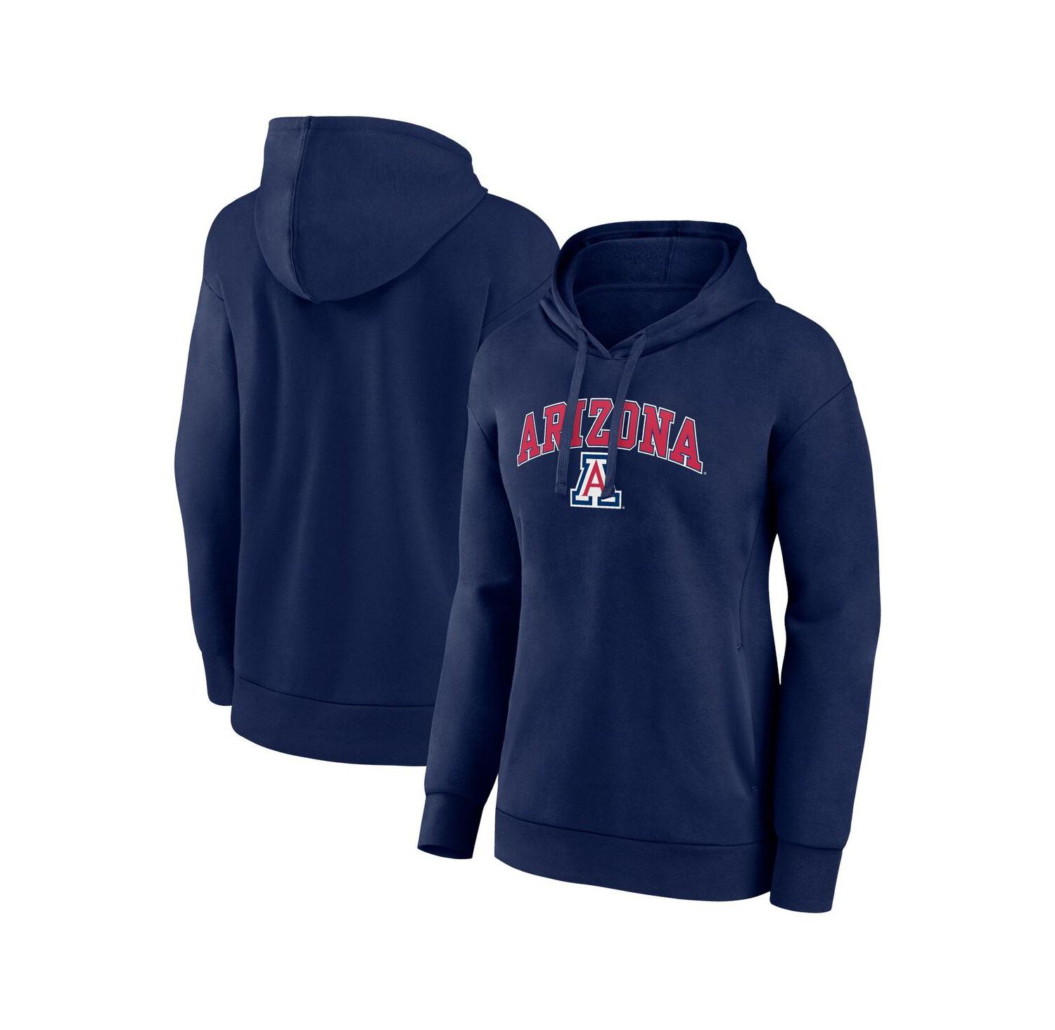 Women's Navy Arizona Wildcats Evergreen Campus Pullover Hoodie