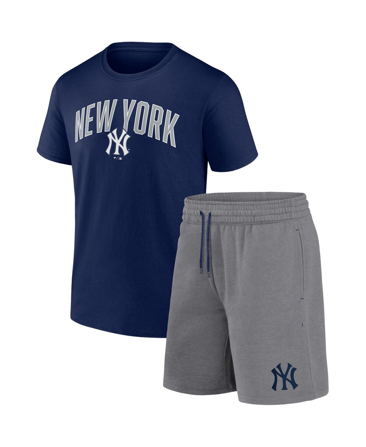 Men's New York Mets Fanatics Branded Heathered Gray Weathered