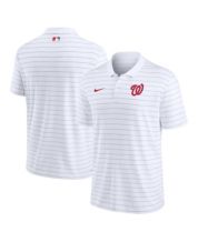 Nike Men's White-Gray Chicago Cubs Home Plate Striped Polo - Macy's