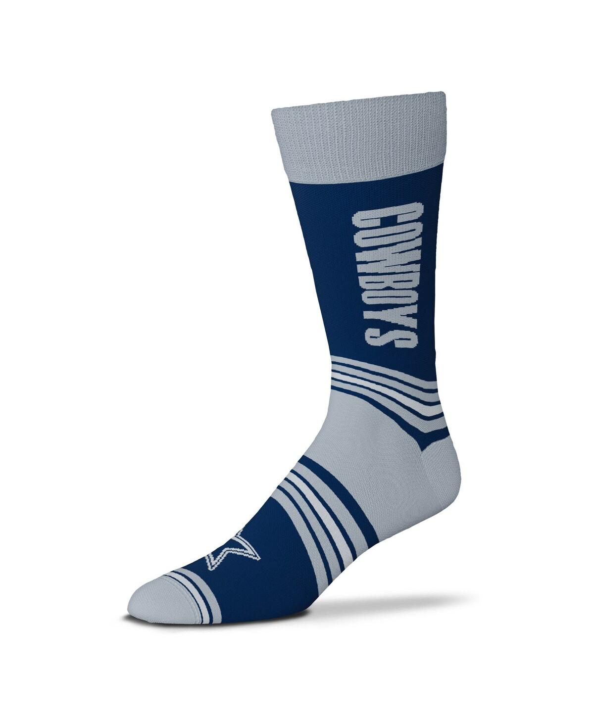 Men's and Women's For Bare Feet Navy Dallas Cowboys Go Team Trouser Socks - Navy